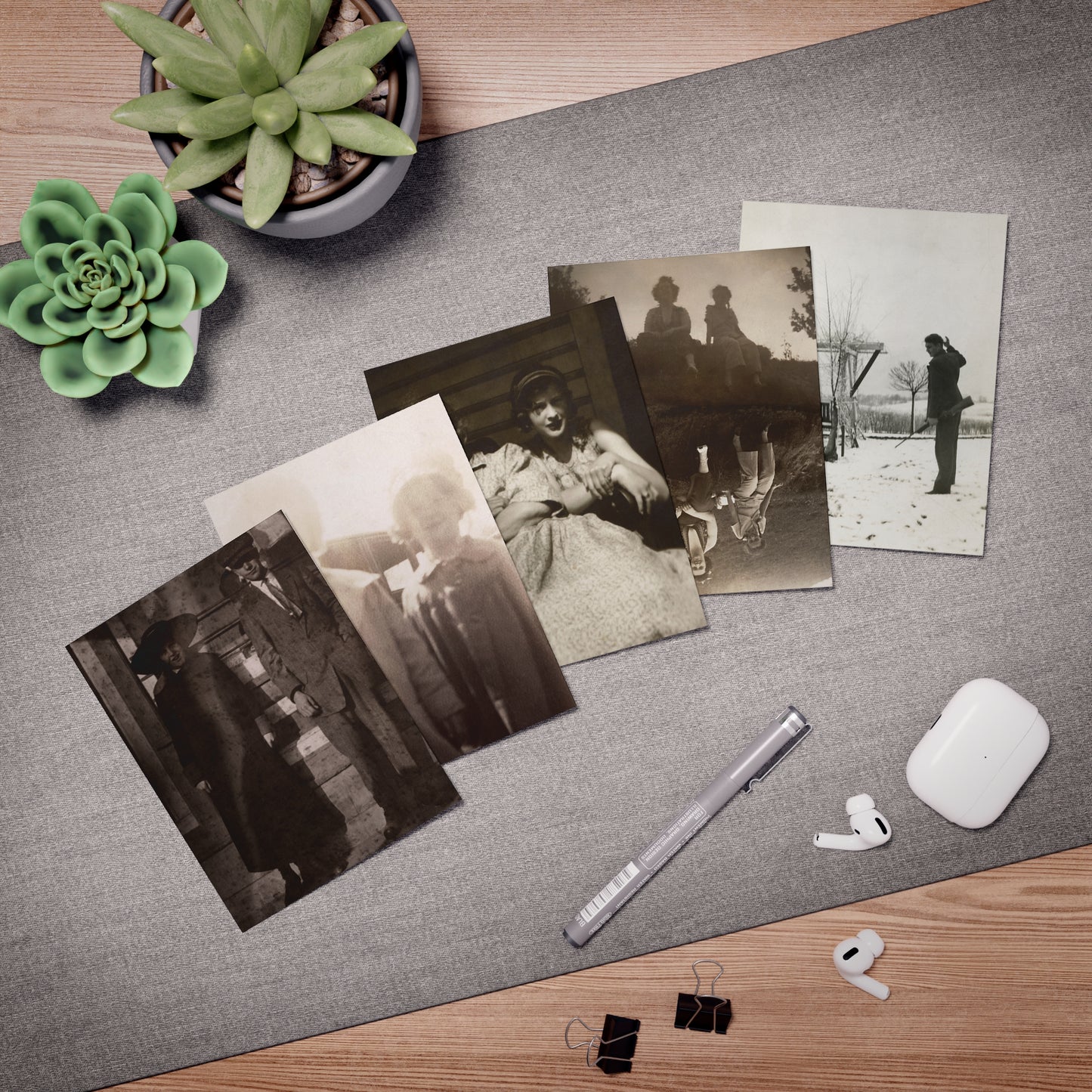 Vintage Photo Cards - Set 3: Couples