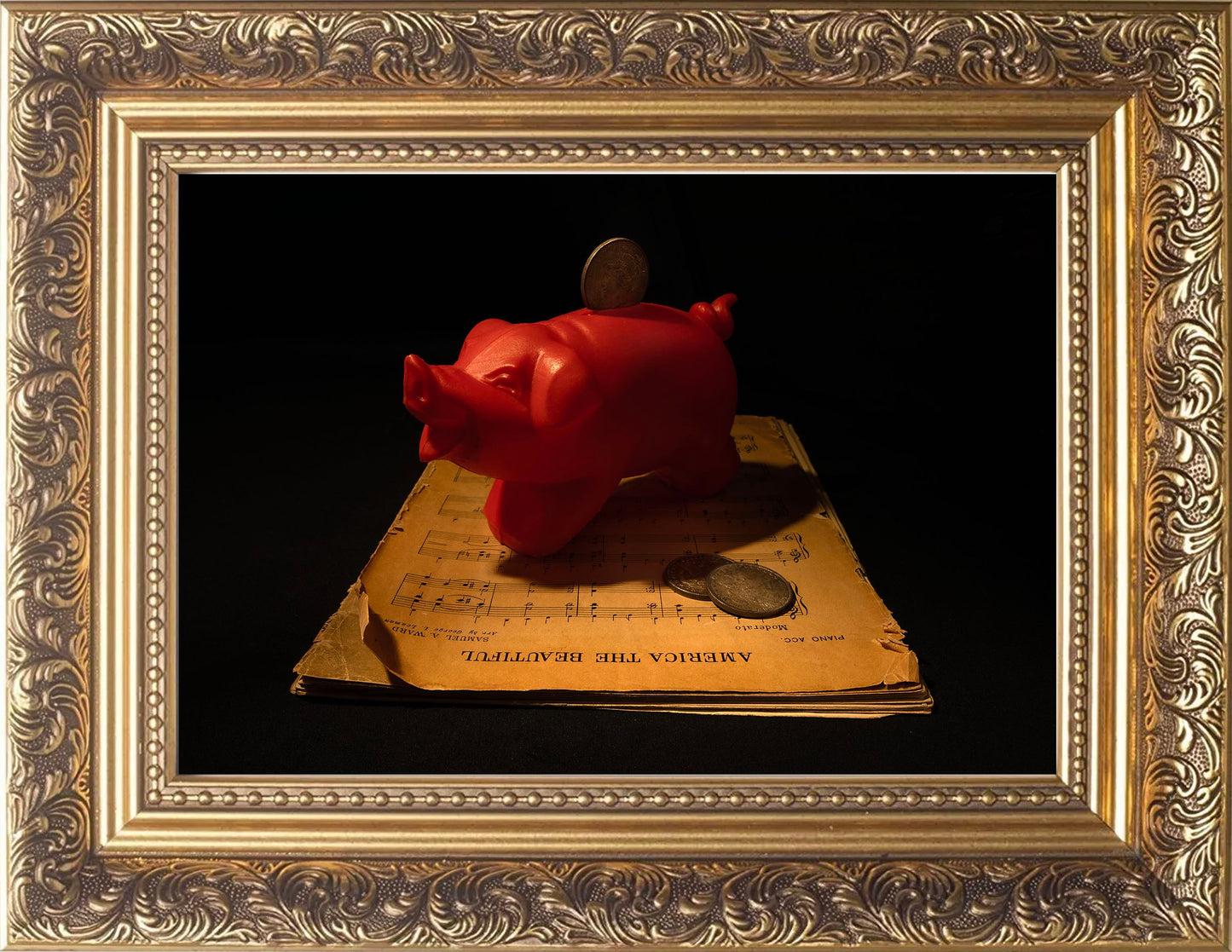 Piggy Bank Photographic Print