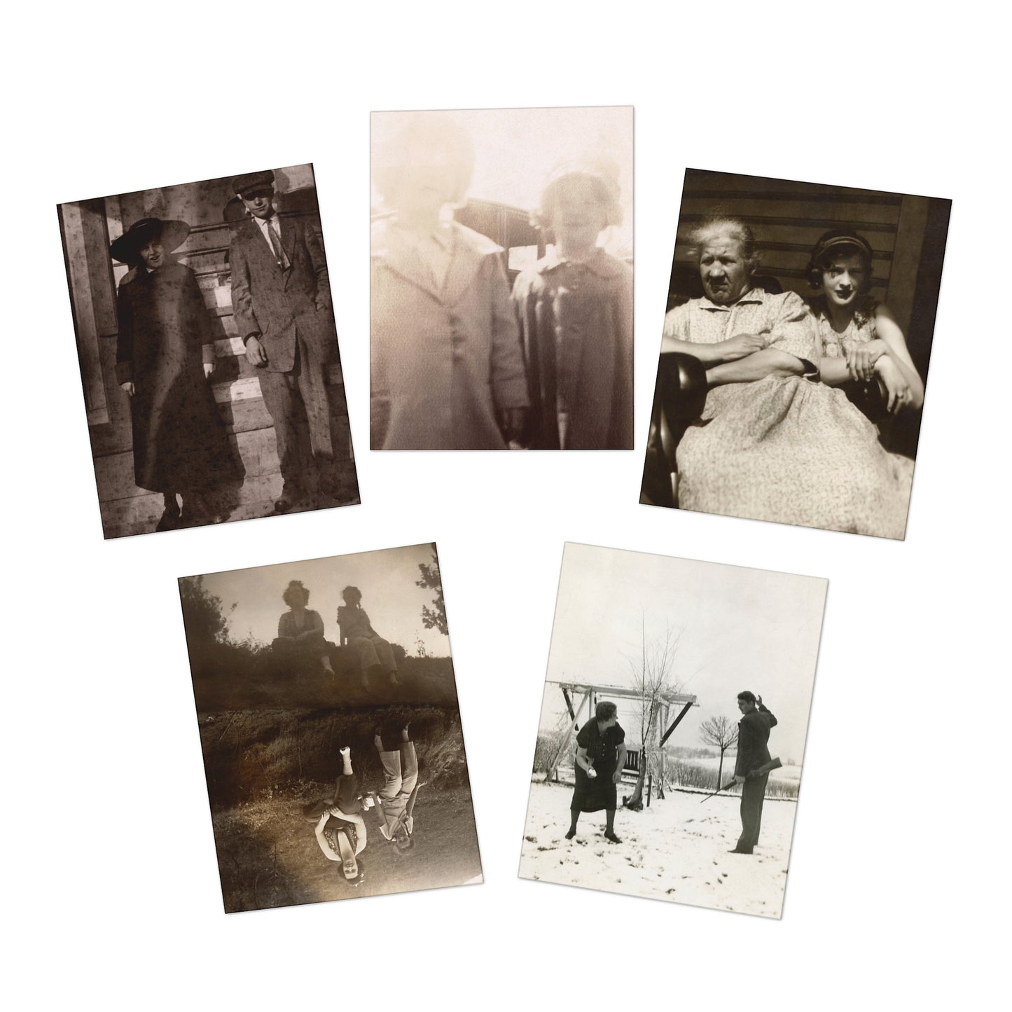 Vintage Photo Cards - Set 3: Couples