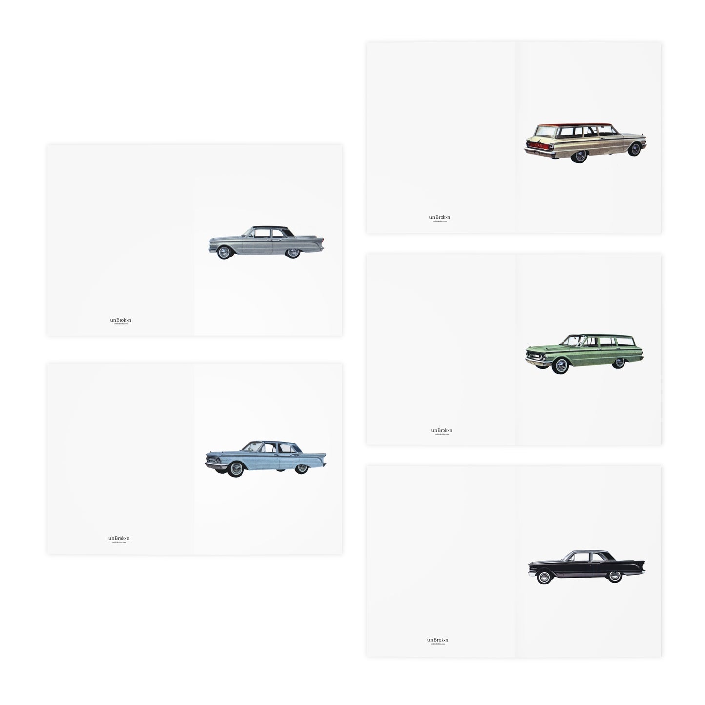 60s Comet Car Set