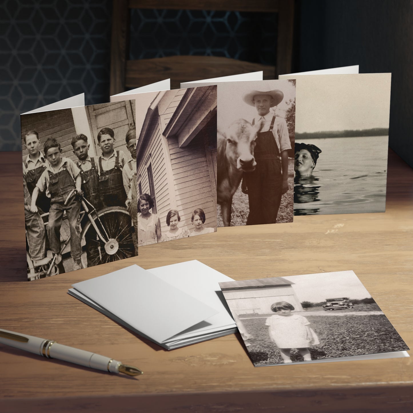Vintage Photo Cards - Set 1: Children
