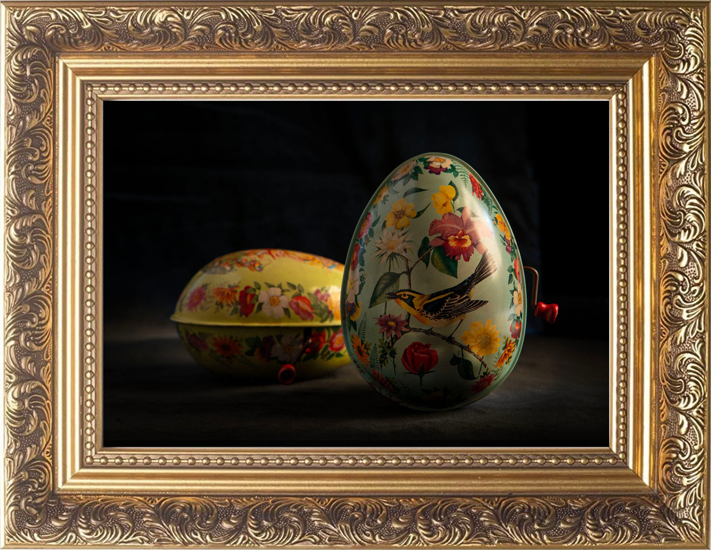 Egg Music Boxes Photographic Print